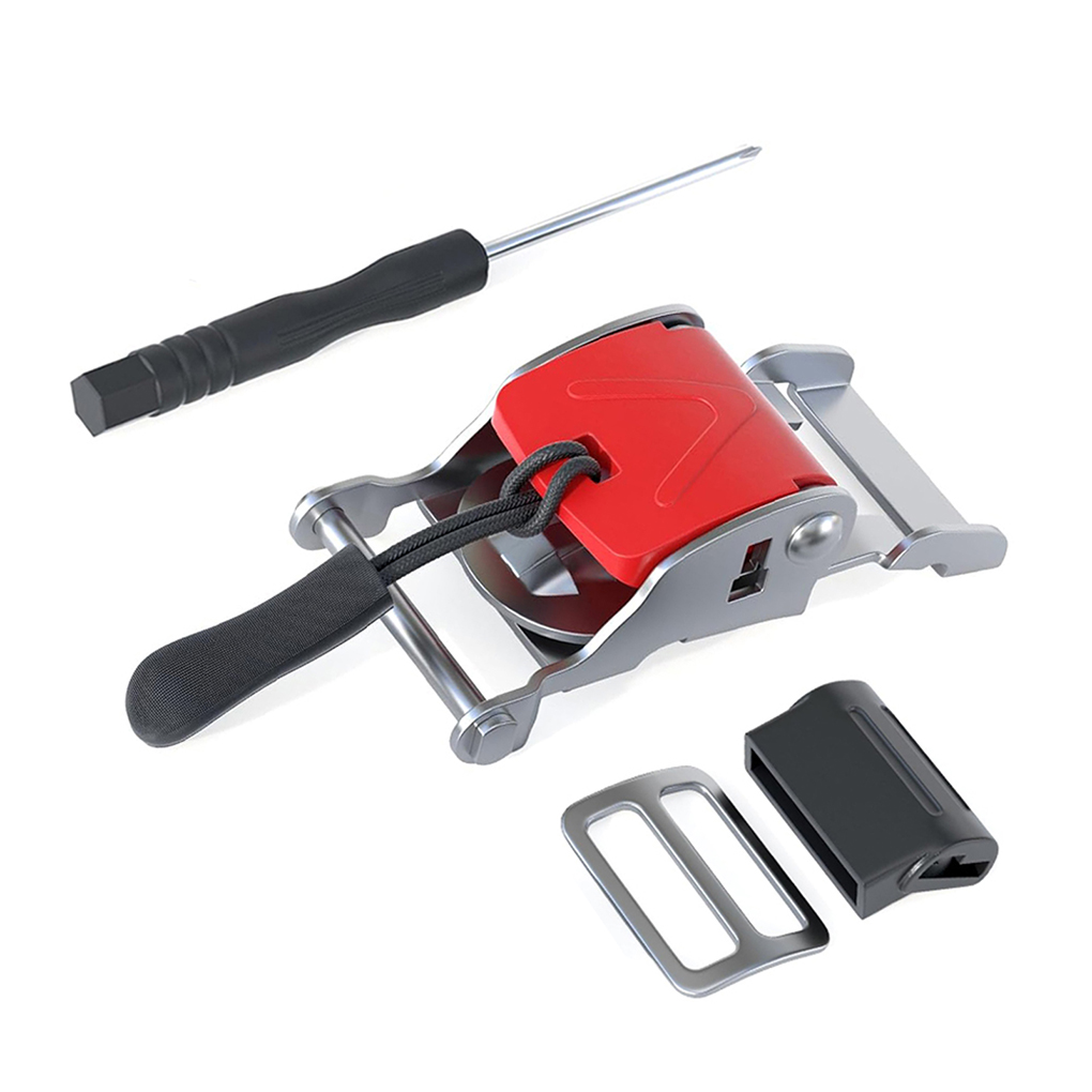 Quick Release Buckle Motorcycle Helmet - Lekki zestaw do szybkiego odpinania klamry