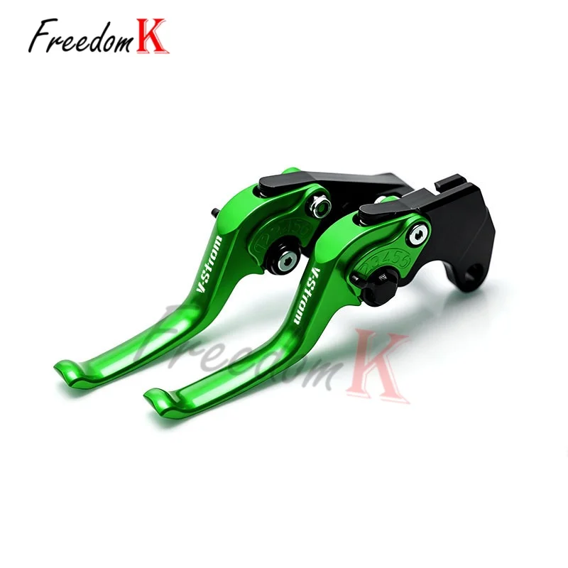Dla DL650 XT V-strom 250 650 1 – Cnc Aluminum Adjustable Brake Clutch Levers recenzja i cena