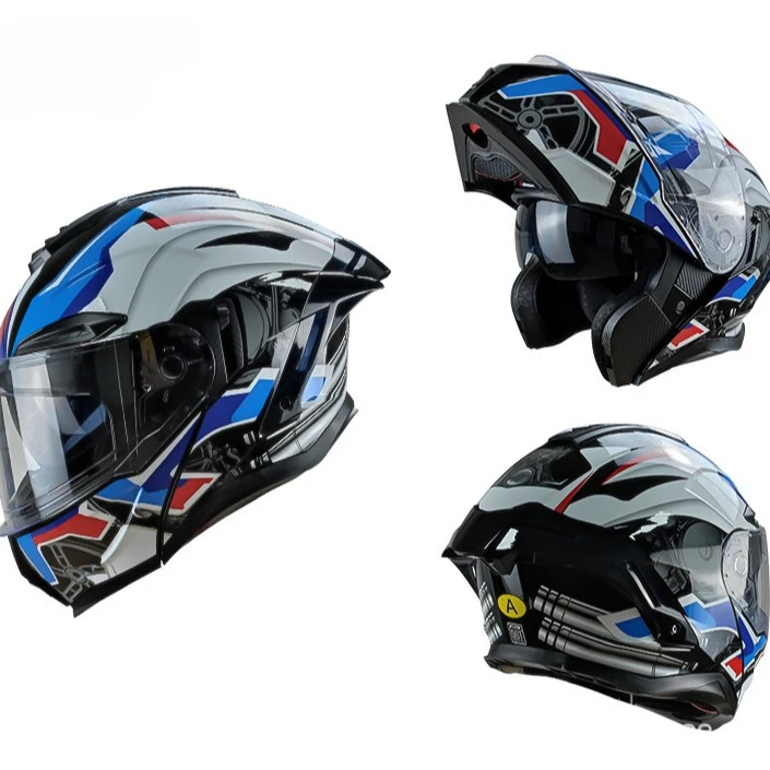Kask motocyklowy z podwójnym o – Full Face Motorcycle Helmet With Bluetooth recenzja i cena