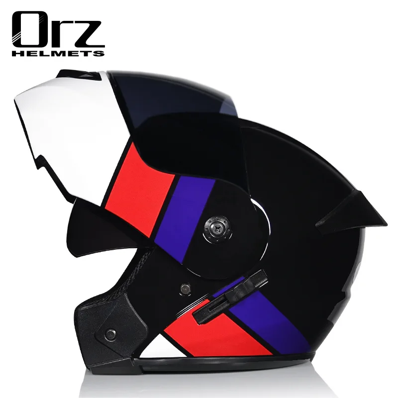 Orz901 podwójny obiektyw wyści – Dual Visor Motorcycle Racing Helmet recenzja i cena