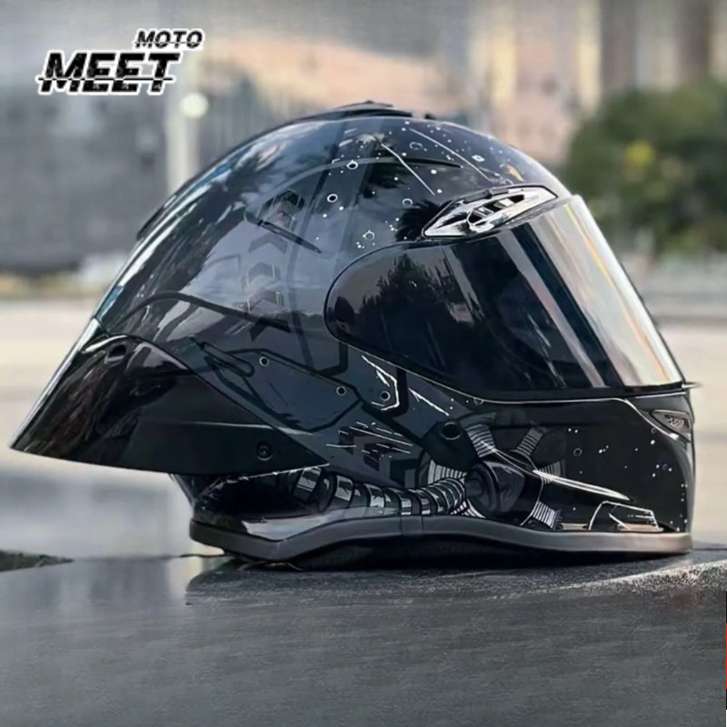 Kask motocyklowy HOT z dużym s – Full Face Motorcycle Helmet With Bluetooth recenzja i cena