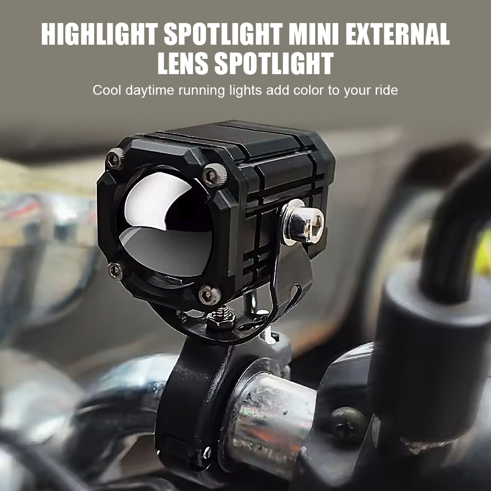 Motocyklowa lampa pomocnicza L – Universal Motorcycle Led Headlight Projector recenzja i cena