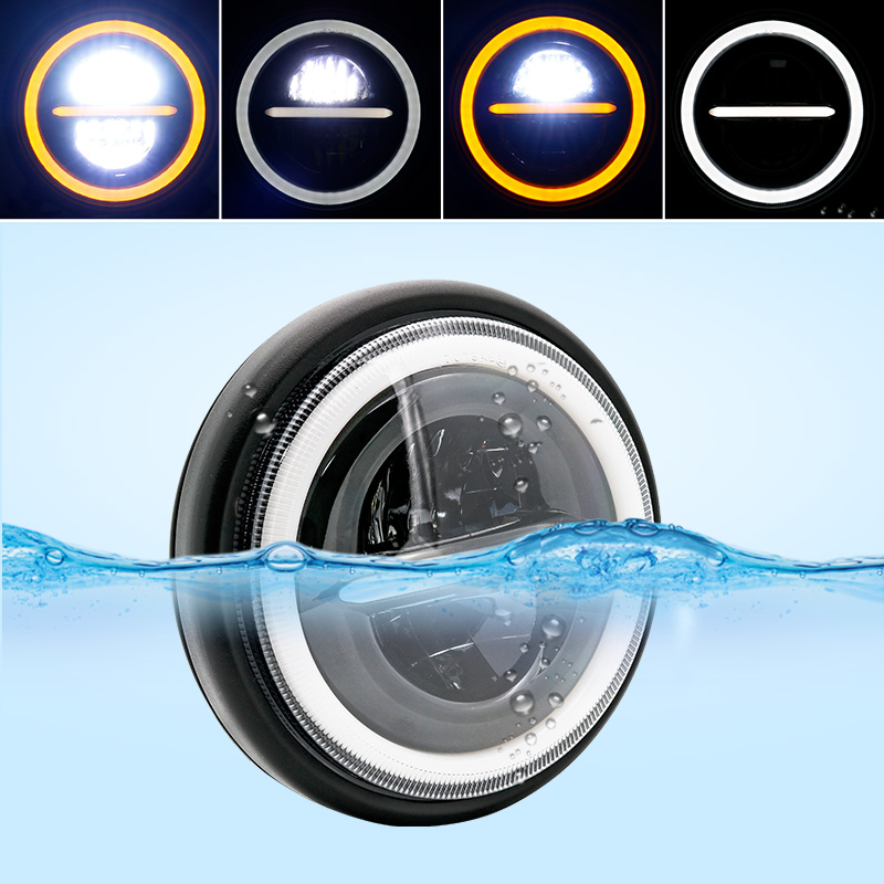 Uniwersalny 7,5-calowy okrągły – Universal Motorcycle Led Headlight Projector recenzja i cena
