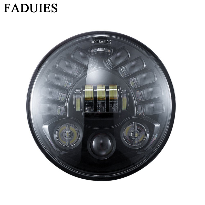 7-calowy Adaptacyjny Okrągły M – Universal Motorcycle Led Headlight Projector recenzja i cena