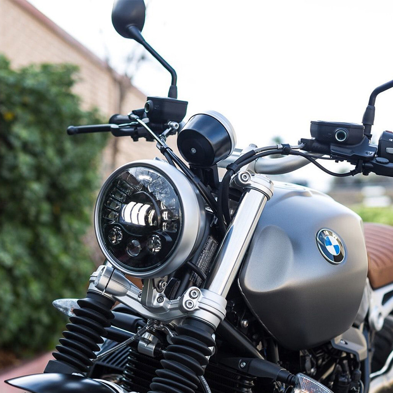 7-calowy Adaptacyjny Okrągły M – Universal Motorcycle Led Headlight Projector recenzja i cena