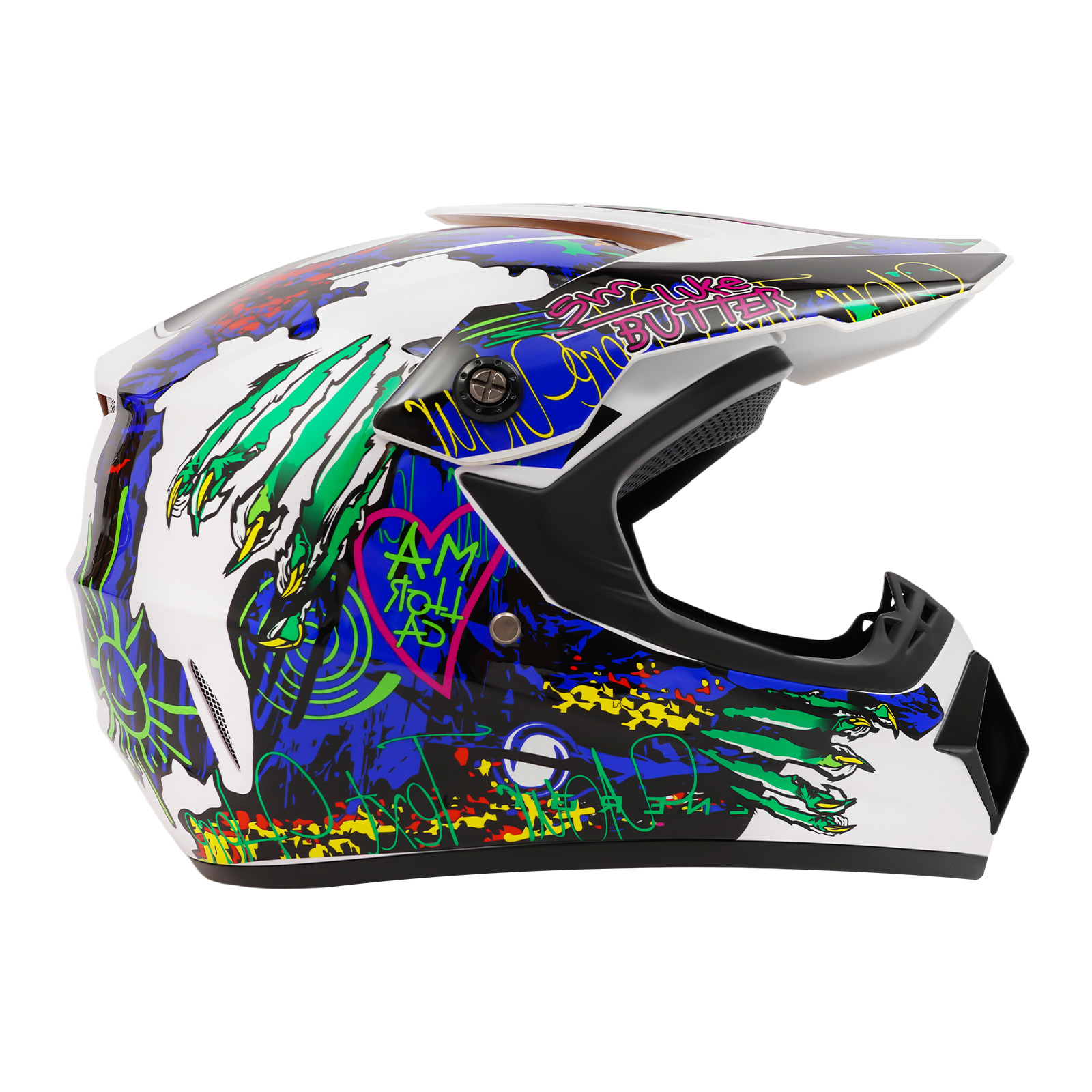 Zestaw kasku o obwodzie 57–58  – Off Road Motocross Helmet Goggles Set recenzja i cena