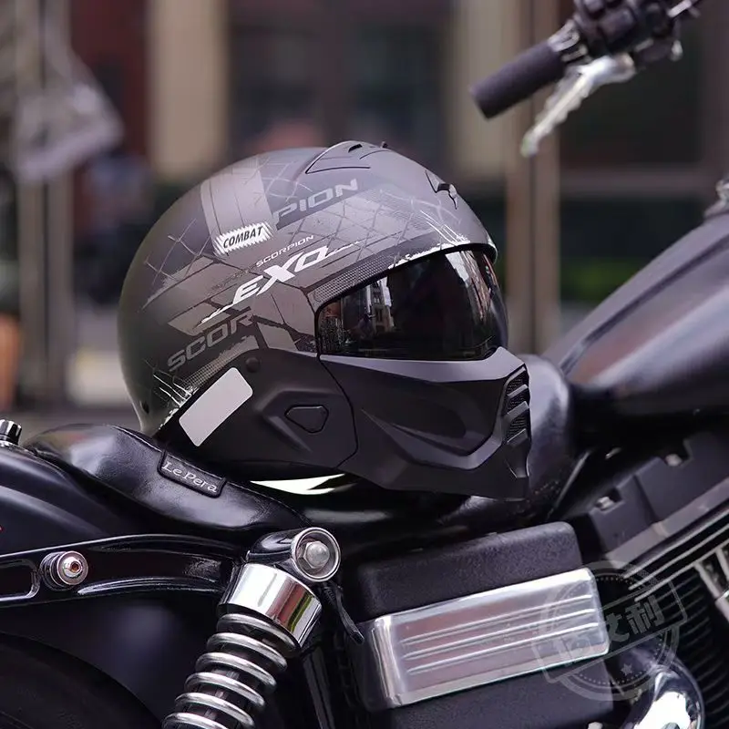USA Scorpion Exo-Combat II kas – Full Face Motorcycle Helmet With Bluetooth recenzja i cena