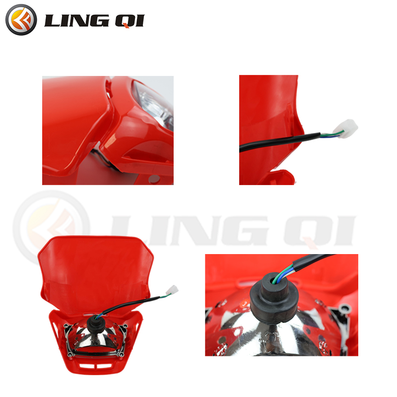LINGQI 12V 35W Reflektor LED P – Universal Motorcycle Led Headlight Projector recenzja i cena